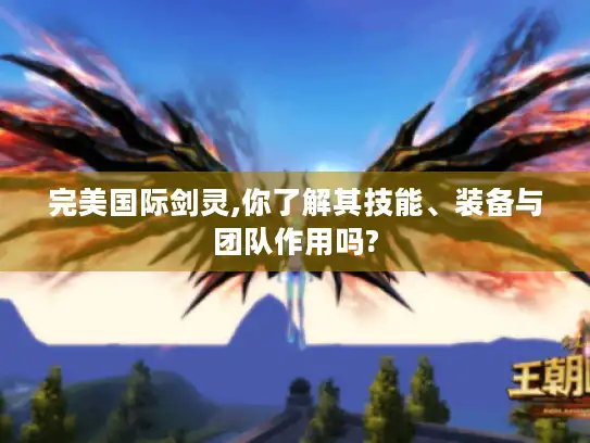 完美国际剑灵,你了解其技能、装备与团队作用吗?