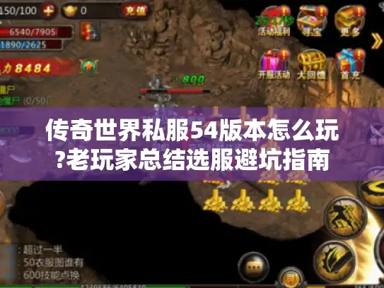 传奇世界私服54版本怎么玩?老玩家总结选服避坑指南