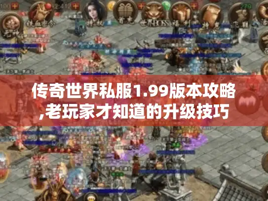 传奇世界私服1.99版本攻略,老玩家才知道的升级技巧