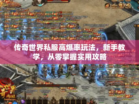 传奇世界私服高爆率玩法，新手教学，从零掌握实用攻略