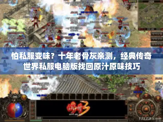 怕私服变味？十年老骨灰亲测，经典传奇世界私服电脑版找回原汁原味技巧