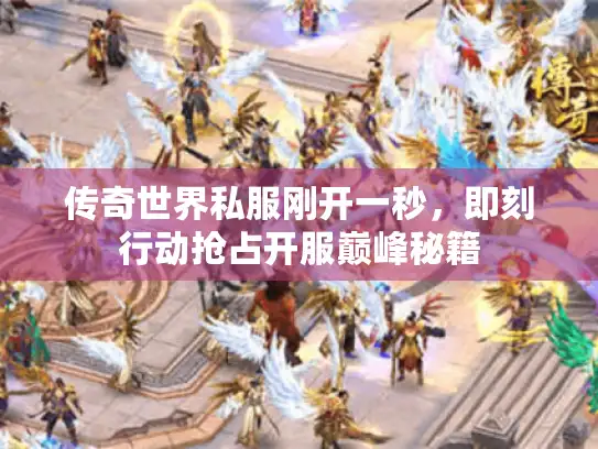 传奇世界私服刚开一秒，即刻行动抢占开服巅峰秘籍