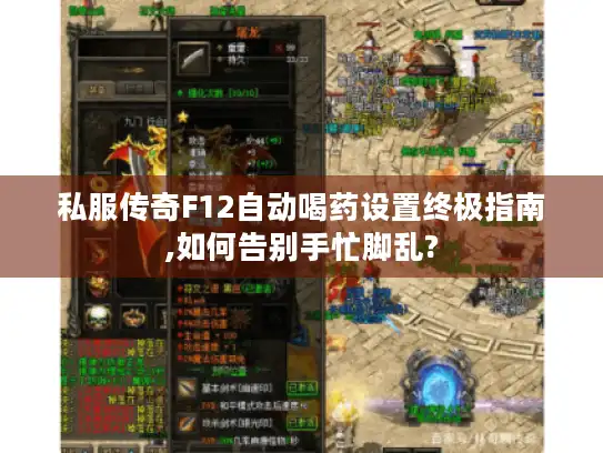 私服传奇F12自动喝药设置终极指南,如何告别手忙脚乱?