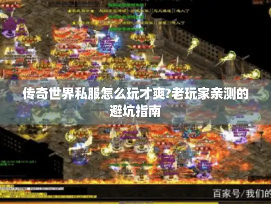 传奇世界私服怎么玩才爽?老玩家亲测的避坑指南