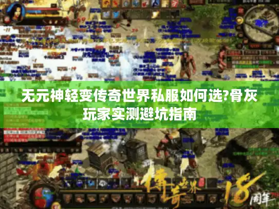 无元神轻变传奇世界私服如何选?骨灰玩家实测避坑指南