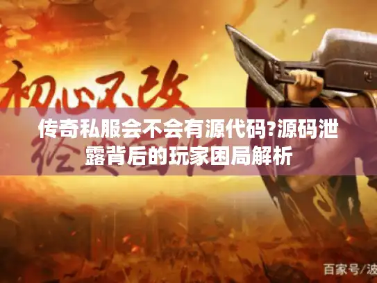 传奇私服会不会有源代码?源码泄露背后的玩家困局解析