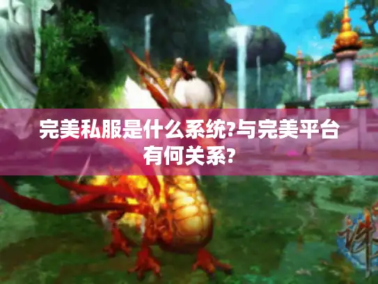 完美私服是什么系统?与完美平台有何关系?