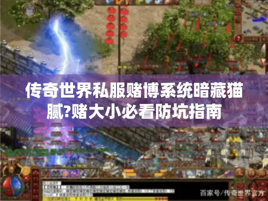 传奇世界私服赌博系统暗藏猫腻?赌大小必看防坑指南 传奇世界私服赌博系统暗藏猫腻?赌大小必看防坑指南