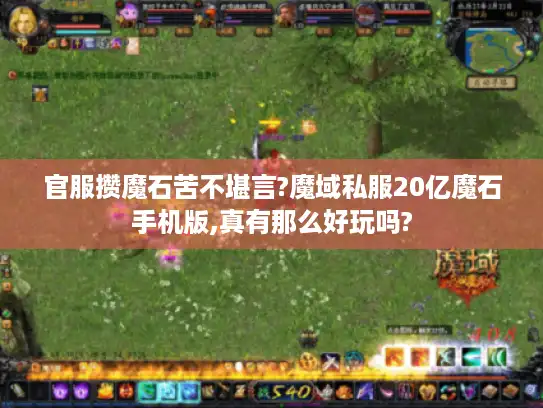 官服攒魔石苦不堪言?魔域私服20亿魔石手机版,真有那么好玩吗?