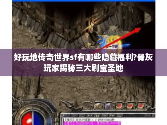 好玩地传奇世界sf有哪些隐藏福利?骨灰玩家揭秘三大刷宝圣地
