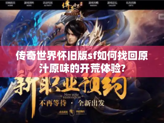 传奇世界怀旧版sf如何找回原汁原味的开荒体验?