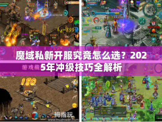 魔域私新开服究竟怎么选？2025年冲级技巧全解析