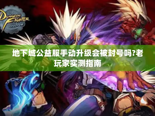 地下城公益服手动升级会被封号吗?老玩家实测指南