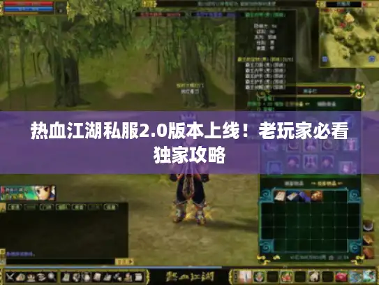 热血江湖私服2.0版本上线！老玩家必看独家攻略