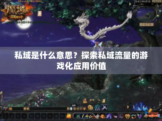 私域是什么意思?探索私域流量的游戏化应用价值 私域是什么意思?探索私域流量的游戏化应用价值