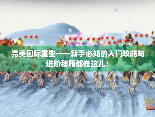 完美国际重生——新手必知的入门攻略与进阶秘籍都在这儿！