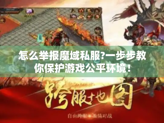怎么举报魔域私服?一步步教你保护游戏公平环境！