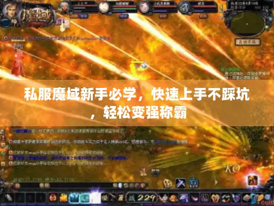 私服魔域新手必学，快速上手不踩坑，轻松变强称霸