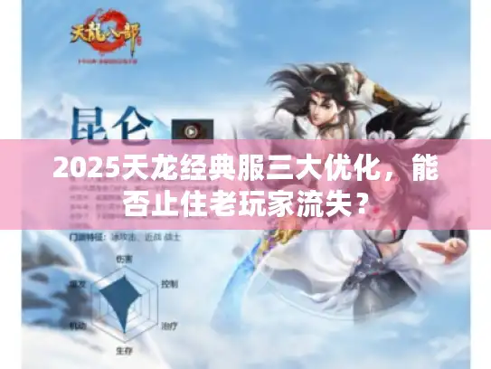 2025天龙经典服三大优化,能否止住老玩家流失? 2025天龙经典服三大优化,能否止住老玩家流失?