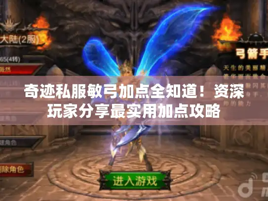 奇迹私服敏弓加点全知道！资深玩家分享最实用加点攻略
