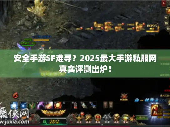 安全手游SF难寻？2025最大手游私服网真实评测出炉！