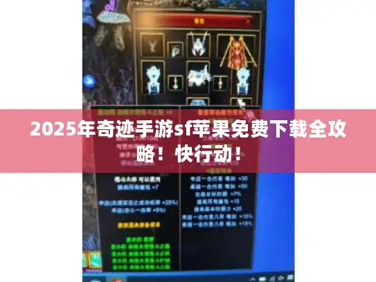 2025年奇迹手游sf苹果免费下载全攻略！快行动！