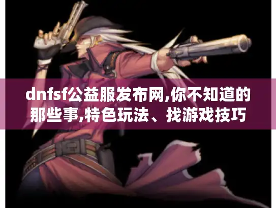 dnfsf公益服发布网,你不知道的那些事,特色玩法、找游戏技巧及区别大揭秘